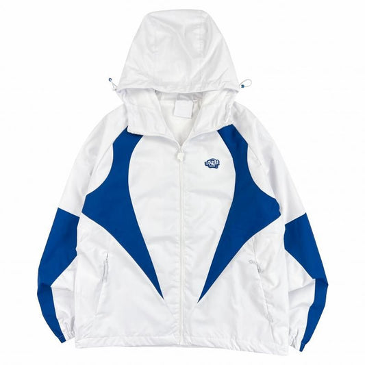 Syna World Vortex Woven Jacket White/Blue