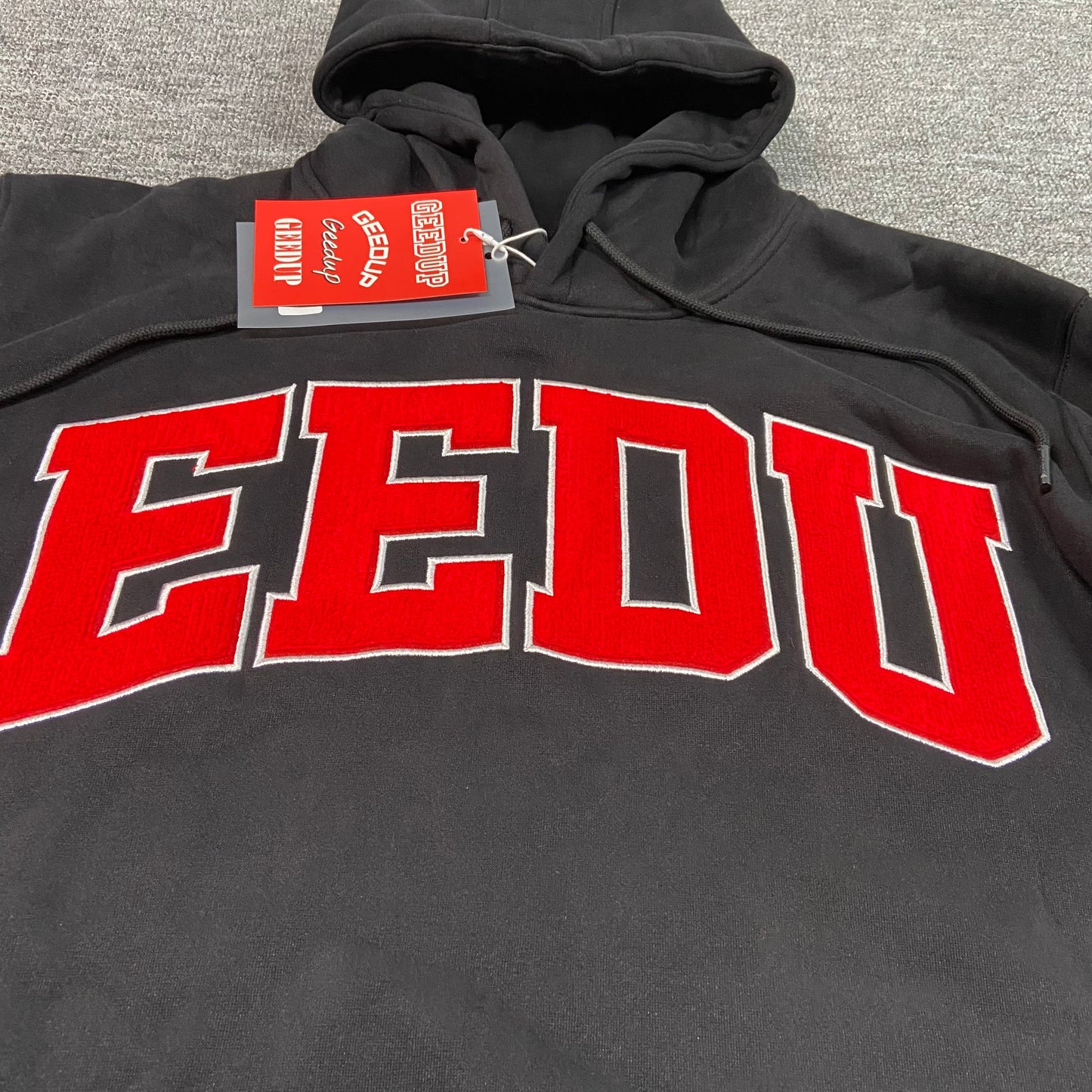 Geedup Team Logo Hoodie Black/Red