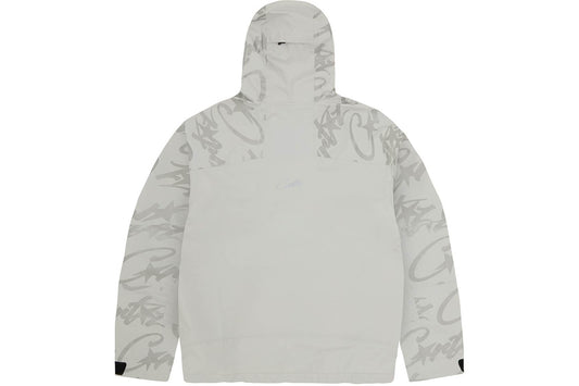 Corteiz Elitework Waterproof Shell Jacket Grey