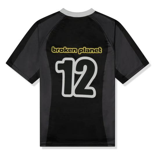 Broken Planet Market Football Jersey Black