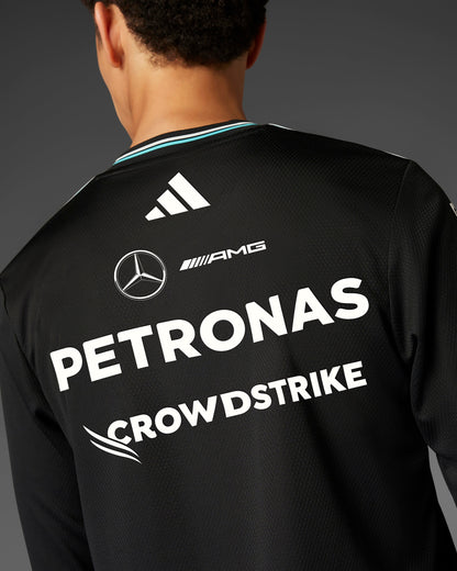 Mercedes-AMG PETRONAS 2025 Team Long Sleeve Shirt Black