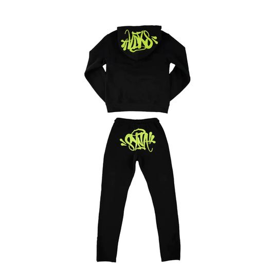 Syna World Tracksuit Black/Green