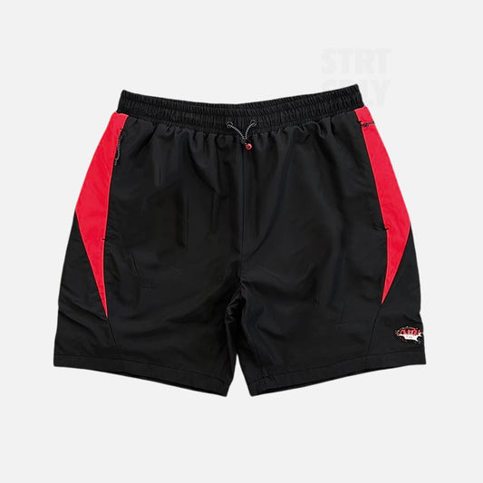 Syna World Vortex Woven Shorts Black/Red