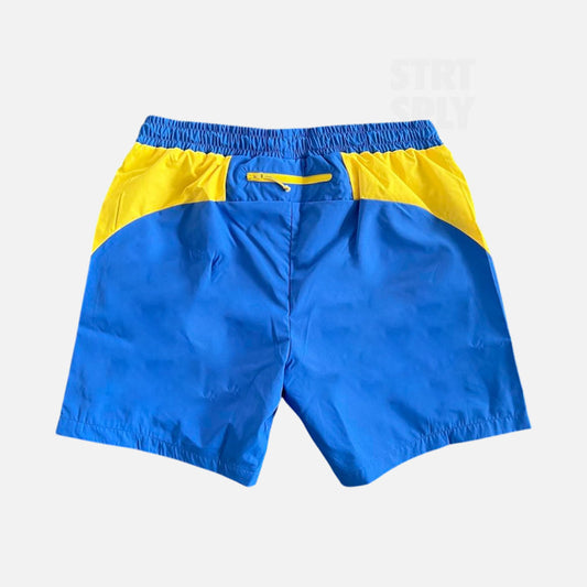 Syna World Vortex Woven Shorts Blue/Yellow