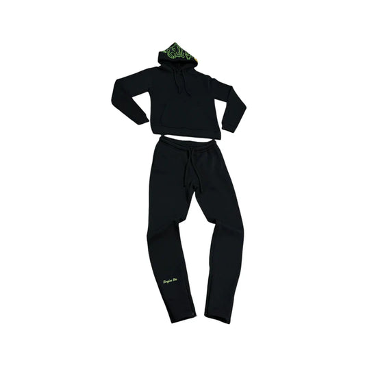 Syna World Tracksuit Black/Green