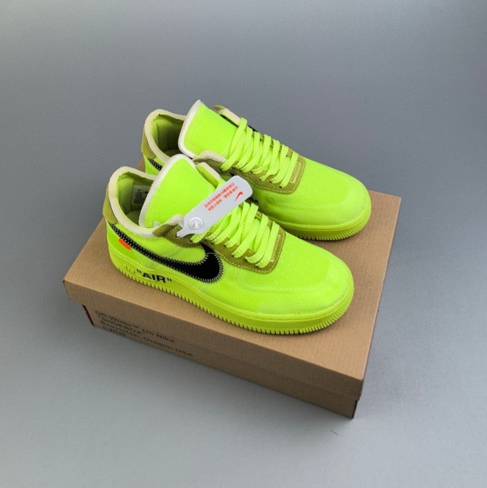 Nike X Off-White Air Force 1 Low "Volt"