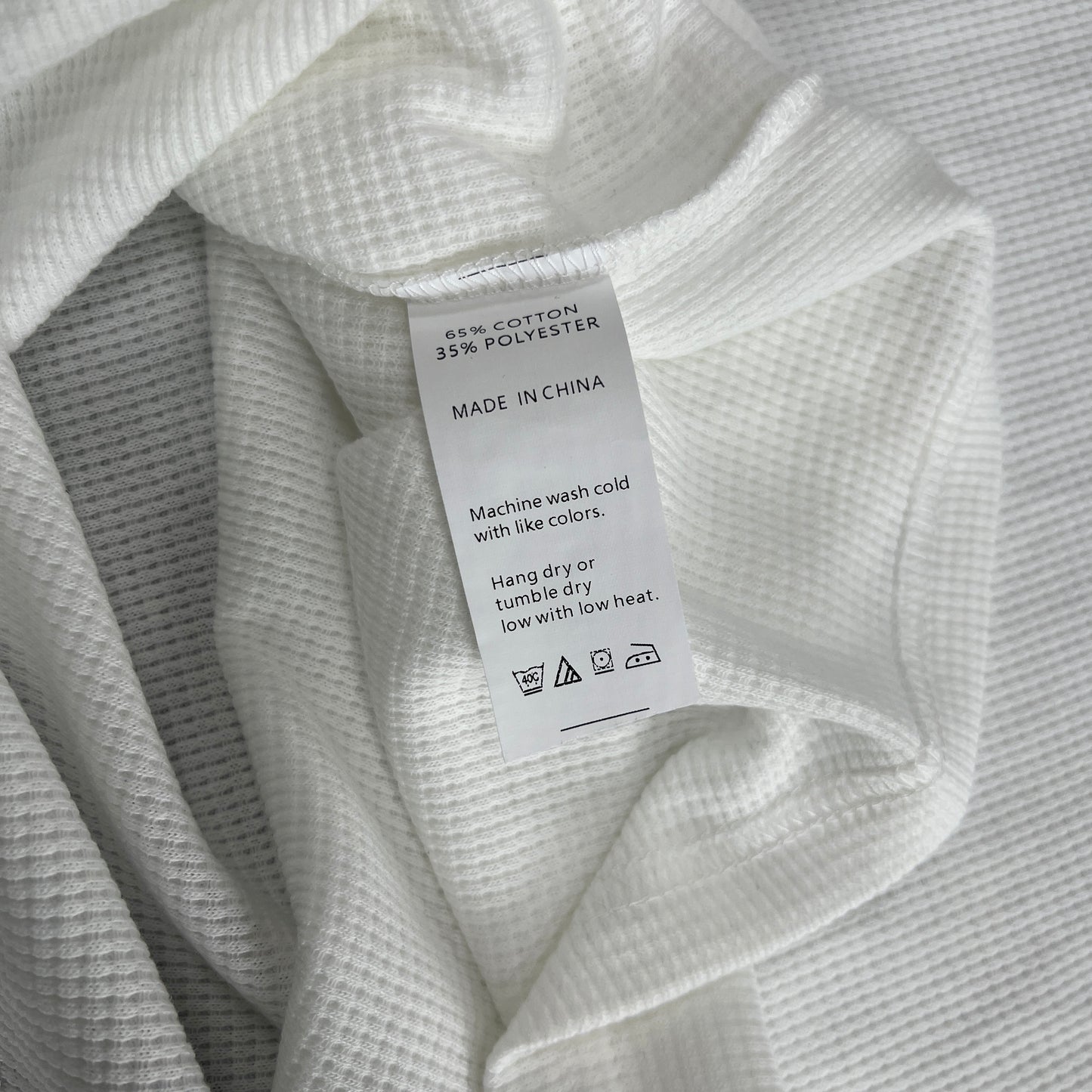 Corteiz 5 Starz Alcatraz Waffle Longsleeve White