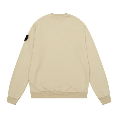 Stone Island Compass Badge Sweatshirt Khaki