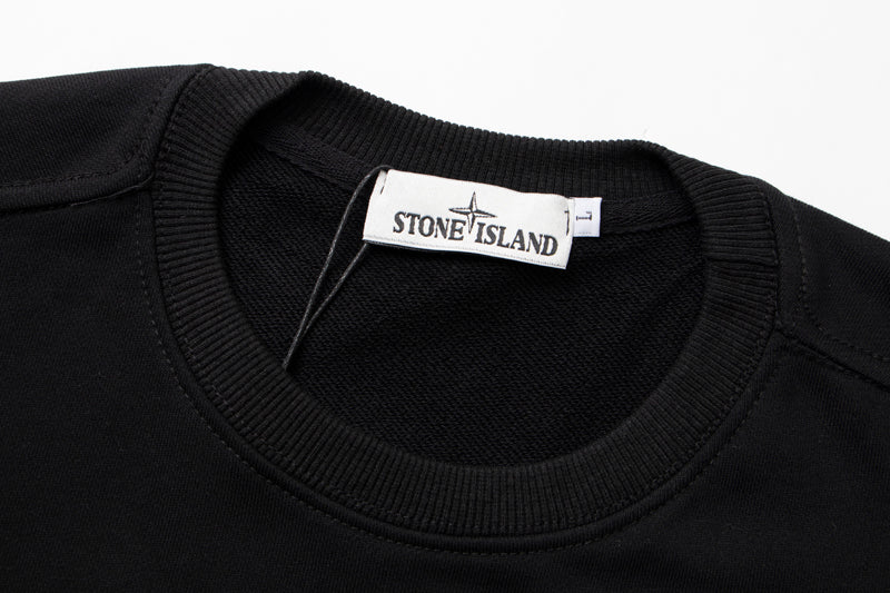 Stone Island Compass Badge Sweatshirt Khaki